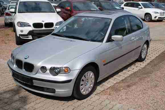 BMW 316ti Compact Mfl/Temp./el.Glasdach/Sitzh./Pdc