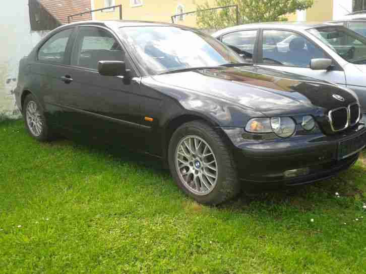 BMW 318 ti 143 PS Compact E 46 schwarz