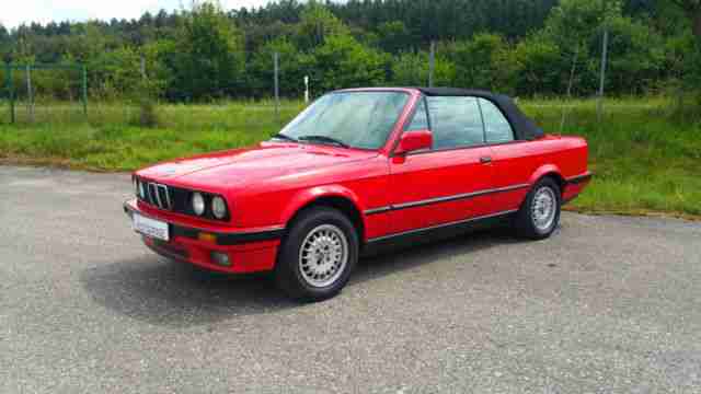 BMW 318i CABRIO E 30 ORIGINAL YOUNGTIMER
