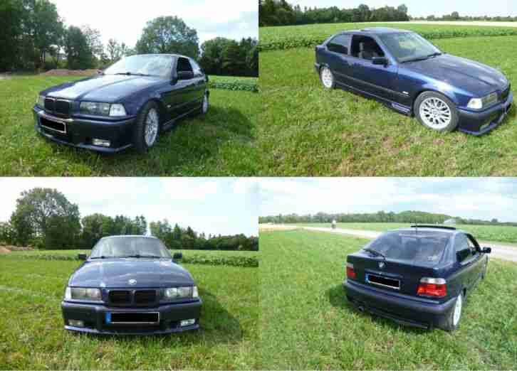 BMW 318ti E36 M-Paket + Klima Compact mit knapp 234.000 Laufleistung Bj. 1998