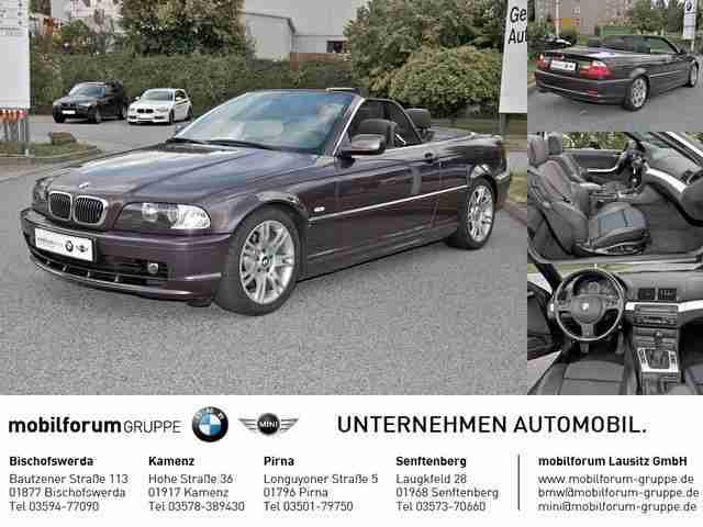 BMW 320 Ci Cabrio Aut. sehr gepflegt Top-Ausstattung