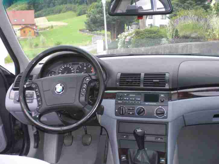 BMW 320d E 46 Limousine schwarz