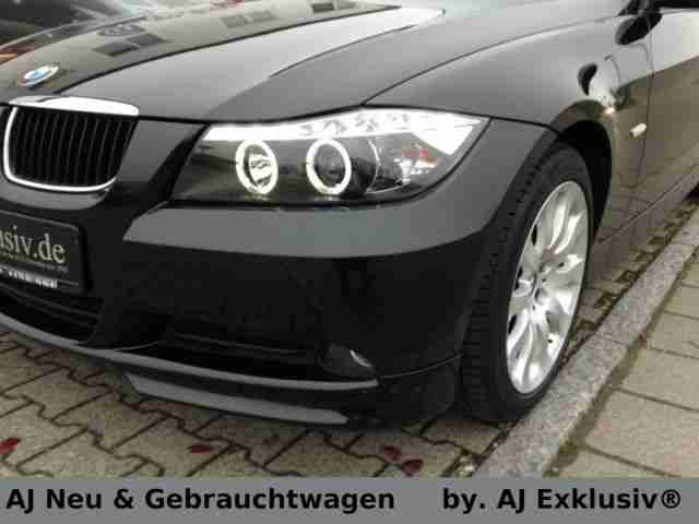 BMW 320i Alu Leder Beige Angel Eyes + LED SH TÜV Neu