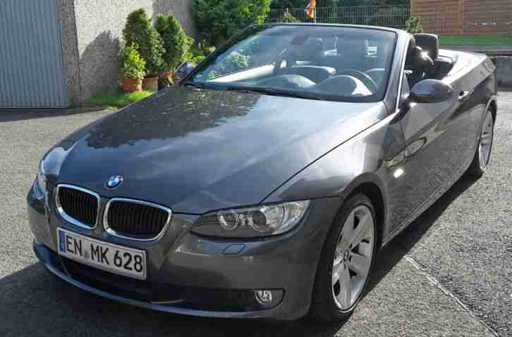 320i Cabrio 392C E93, EZ: 01 2010, grau metallic,