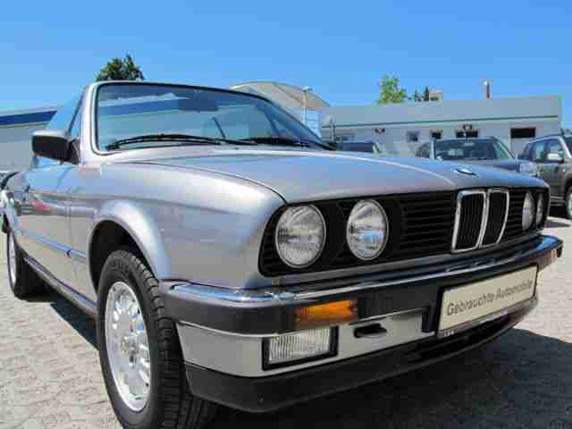 BMW 325i E30 Cabrio Original Unverbastelt Scheckheft