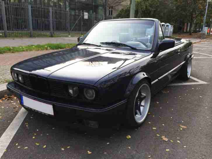 BMW 325i E30 VFL Cabriolet - TÜV/AU 05.2016 Absoluter Traum Zustand !
