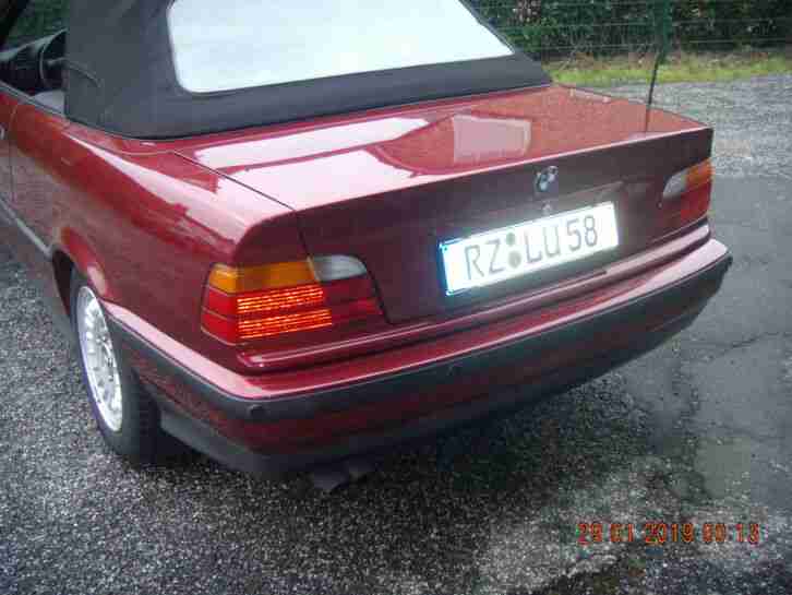 BMW 325i cabrio E36, Sammlerzustand, wenig km