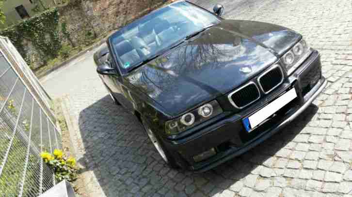 325iA E36 CABRIO M PAKET VOLL TÜV 02 16 ANGEMELDET