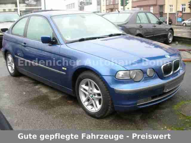 BMW 325ti *Xenon *Klima+SD *Alu *1.Hd.