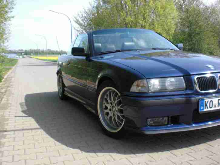 BMW 328i Cabrio E36 Klimaautom Leder Navi, Autom, E-Verdeck BC, KEIN ROST, Bj 98