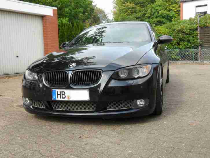 BMW 335iA COUPE,SCHWARZ,TIEF,20 ZOLL...ANSEHEN!