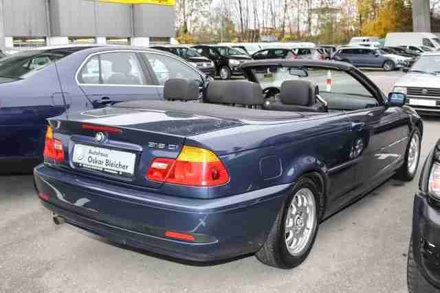 BMW 3er Cabrio 318 Ci (Xenon Klima el. Fenster)