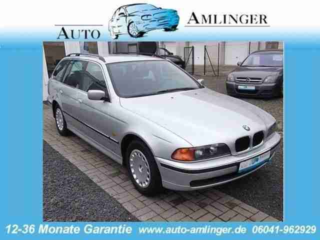 BMW 520 1. Hand Scheckheft sehr gepflegt 12 36 Mo.Ga