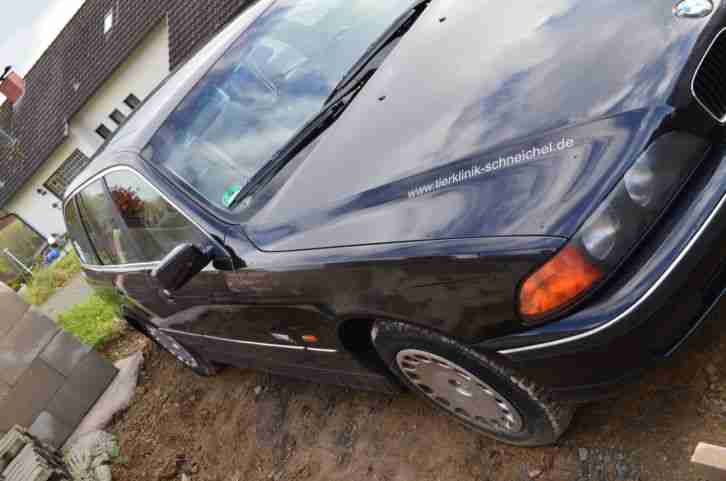 BMW 520i E39 Touring schwarz Mängel Bastlerfahrzeug / Export 150PS 253tkm