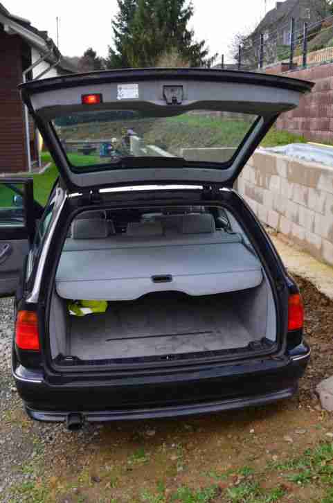 BMW 520i E39 Touring schwarz Mängel Bastlerfahrzeug / Export 150PS 253tkm