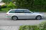523 Touring E 39 Kombi Silber Lückenlos scheckheft