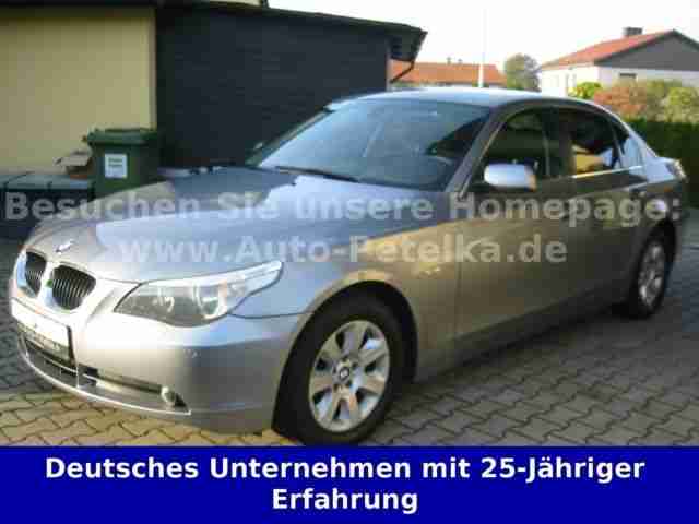 523i Aut. 1.Hand Navi SR WR Top Zust. Kein Rost!