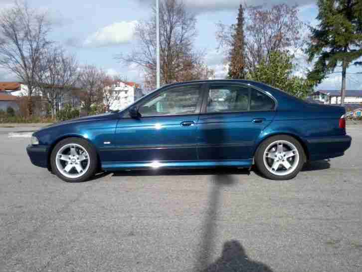 BMW 523i E39 M-Sport im Bestzustand ohne Rost! org.145TKM Scheckheft, Klima, GSD