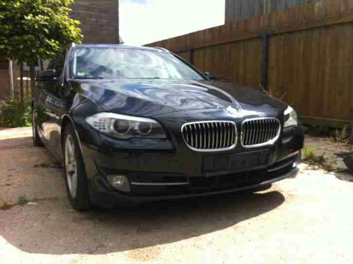 BMW 525 D Touring 72000 Km 1.Hand Baujahr 12.2010 schwarz 3.0 6 Zylinder