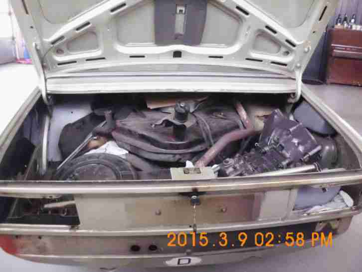 BMW 525 E 12 nicht fertiggestellte Restauration