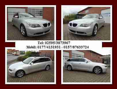 BMW 525d Touring Scheckheft./Navi/Leder/TÜV 06.2016