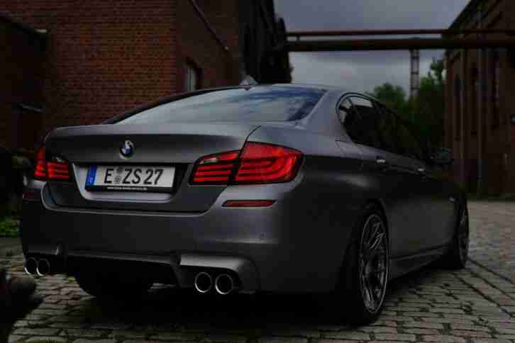 BMW 530i F10 M5 INDIVIDUAL Frozen Grey ???? ///M-Paket 6-Gang 20" BBS VA265 HA305