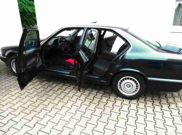 BMW 5er E34 Schwarz, Diamantschwarz, 520i, 525i, M50, gute Conti Sommerreifen