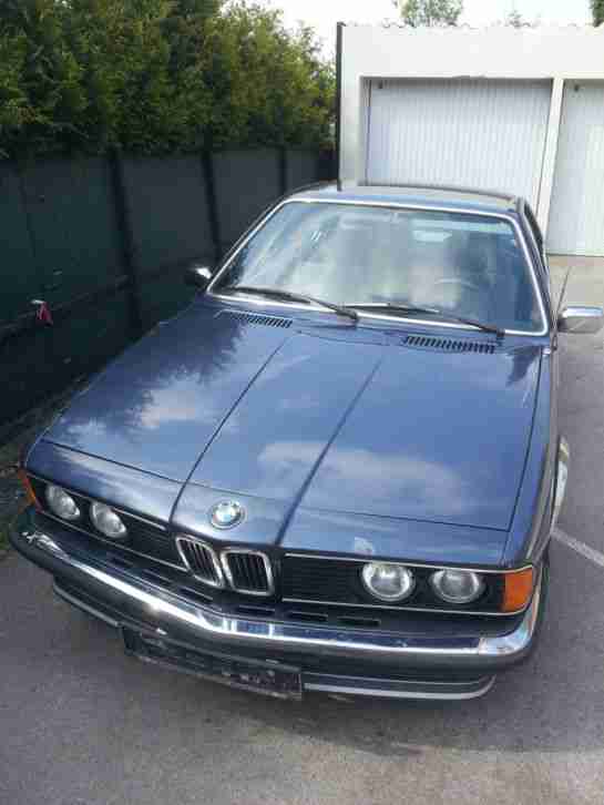 BMW 628 (635) CSI, E24, Klima, Servo, el. Fensterheber, Alufelgen, ATM 69.000 km
