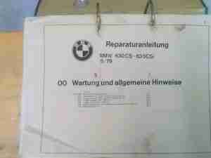 BMW 630 cs 635 csi < Reparaturanleitung >