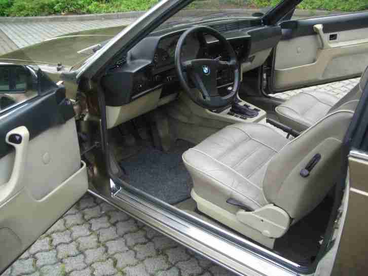 BMW 635 CSI Oldtimer Bj 1982 H-Zulassung 1.Hand Tüv Neu Top Zustand