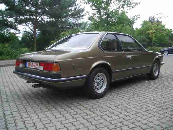 BMW 635 CSI Oldtimer Bj 1982 H-Zulassung 1.Hand Tüv Neu Top Zustand