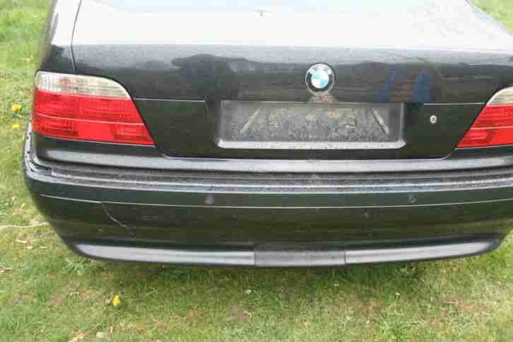 BMW 735i E38 shadowline Cosmos schwarz LPG TÜV 02/16 Vollausstattung 3,5 V8