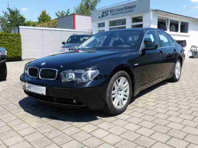 BMW 745i Xenon Navi DVD 2. Hand Scheckheft 162000 KM