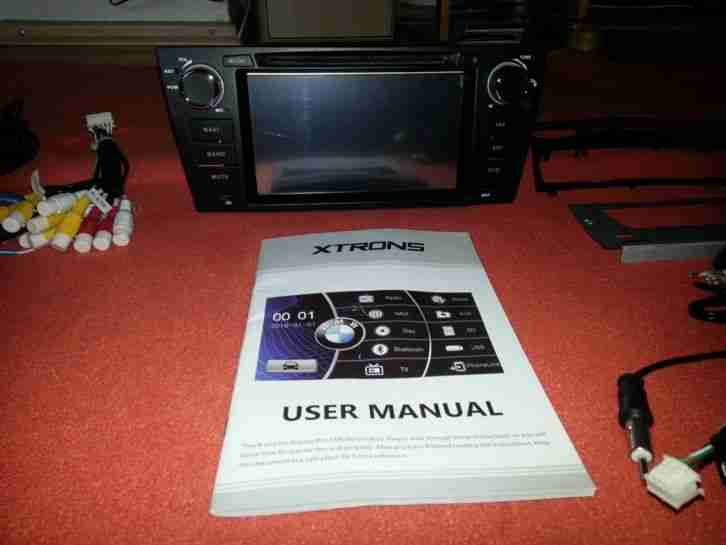 BMW Autoratio 7" Autoradio HD Touchscreen GPS DVD Screen Mirror für BMW E90 E91