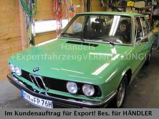 BMW BMW 520 1,8 E 12 HISTORISCH! 1.Hd.Jhrg 1916!Orgi