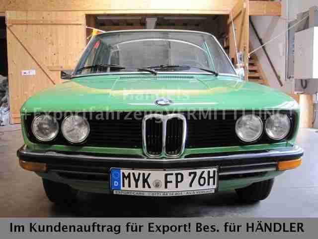 BMW BMW 520 1,8 E 12 HISTORISCH! 1.Hd.Jhrg 1916!Orgi