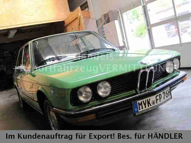 BMW BMW 520 1,8 E 12 HISTORISCH! 1.Hd.Jhrg 1916!Orgi