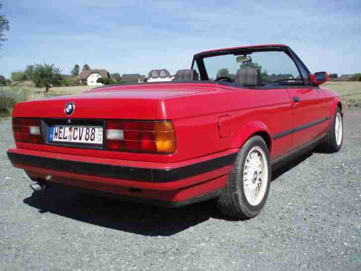 BMW E30 318i Cabrio, TÜV 2019, voll fahrbereit