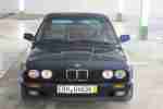 BMW E30 318i Cabriolet, mauritiusblau, Leder grau,