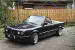 E30 320i Cabrio Diamant Schwarz