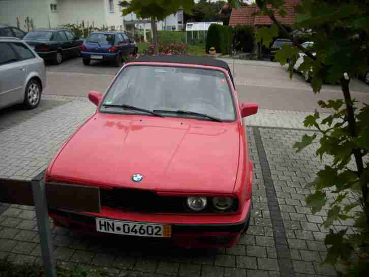 E30 cabrio 320i HOBBYAUFGABE alles extras