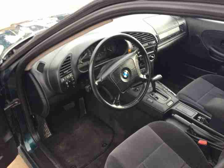 BMW E36 328i, Automatik, Klima, Schiebedach, viele Teile neu.