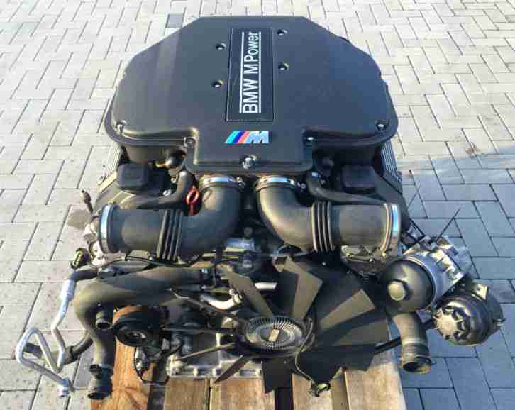 BMW E39 M5 5.0L S62B50 V8 400PS Motor Engine Komplett Anbauteile