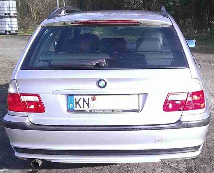 BMW E46 318i Touring, silber BJ 10/01