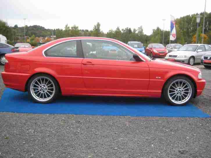 E46 COUPE MIT TÜV UND 18 ZOLL ALUFELGEN HAMMER