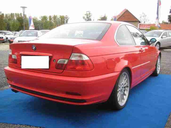 BMW E46 COUPE MIT TÜV UND BMW 18 ZOLL ALUFELGEN *** HAMMER OPTIK ***