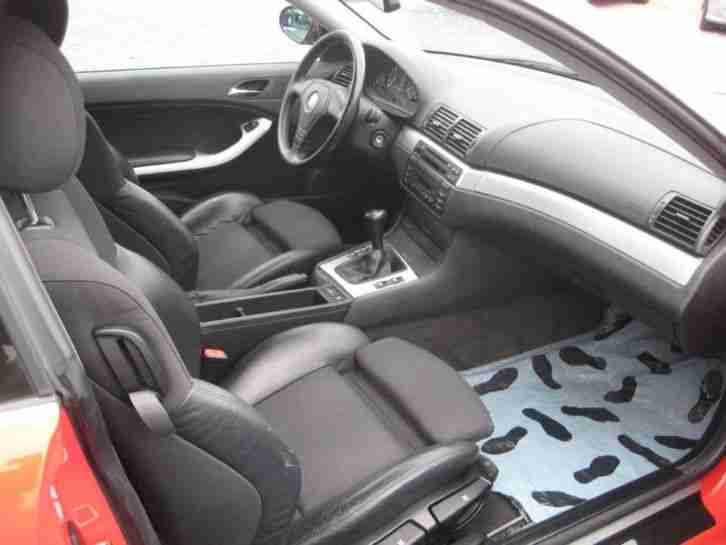 BMW E46 COUPE MIT TÜV UND BMW 18 ZOLL ALUFELGEN *** HAMMER OPTIK ***