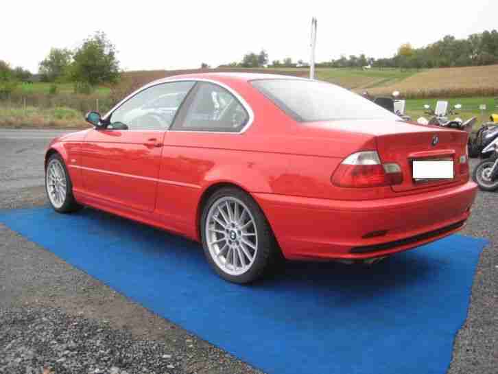 BMW E46 COUPE MIT TÜV UND BMW 18 ZOLL ALUFELGEN *** HAMMER OPTIK ***
