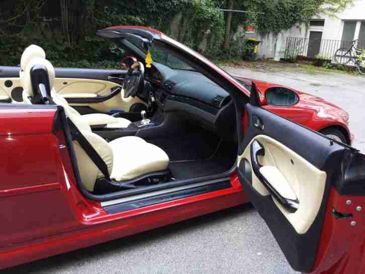 BMW E46 M3 Cabrio Facelift Individual Imolarot SMG Vollausstattung
