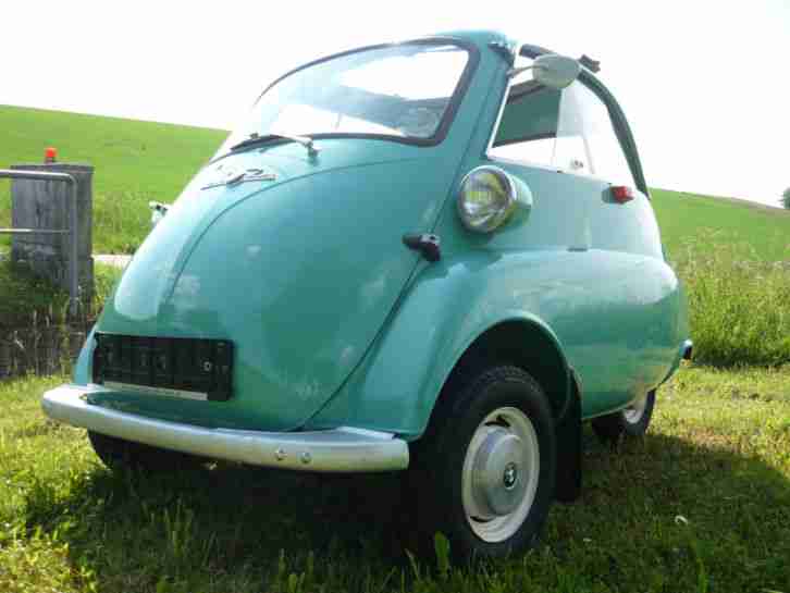 BMW Isetta, TOP Originalfahrzeug, erst 18.000 km, TÜV neu, Oldtimer-Kleinwagen